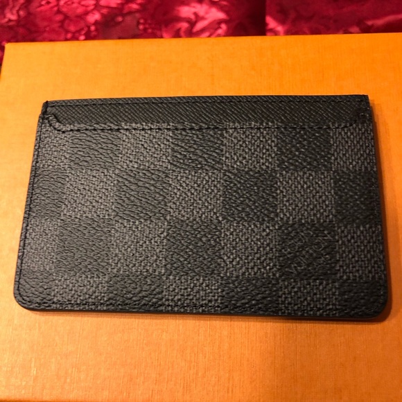 Louis Vuitton card wallet black N62666 Damier - Picture 3 of 6